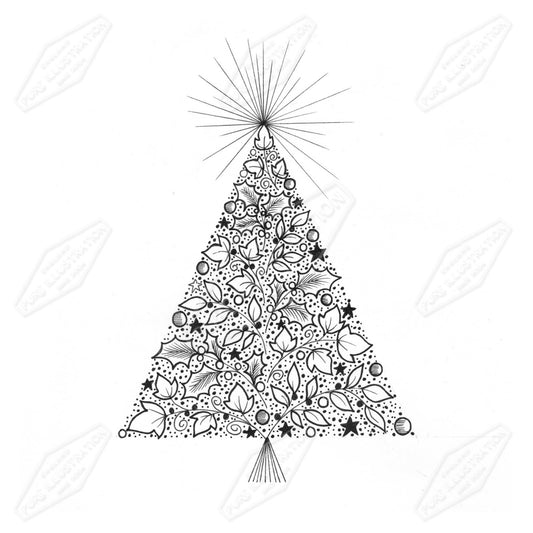 00035696AMA - Ally Marie is represented by Pure Art Licensing Agency - Christmas Greeting Card Design