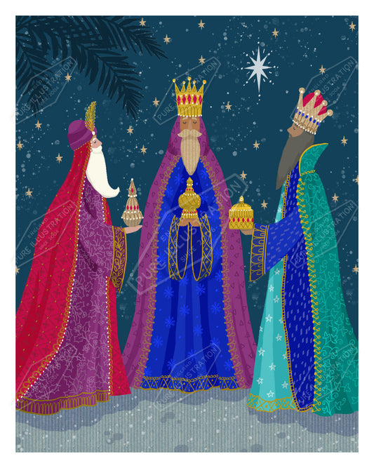 00035705AMA - Ally Marie is represented by Pure Art Licensing Agency - Christmas Greeting Card Design
