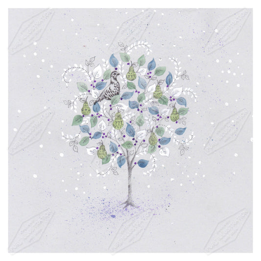 00035706AMA - Ally Marie is represented by Pure Art Licensing Agency - Christmas Greeting Card Design