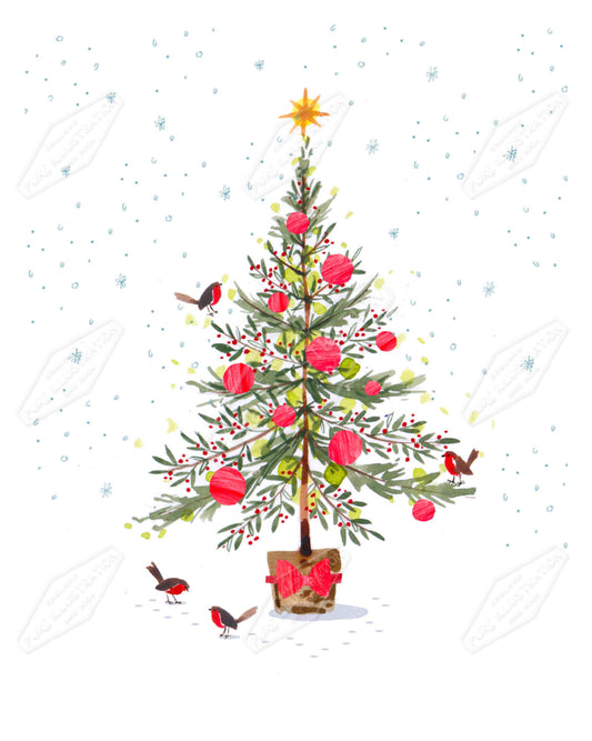 00035708AMA - Ally Marie is represented by Pure Art Licensing Agency - Christmas Greeting Card Design