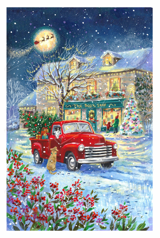 00035712AMA - Ally Marie is represented by Pure Art Licensing Agency - Christmas Greeting Card Design
