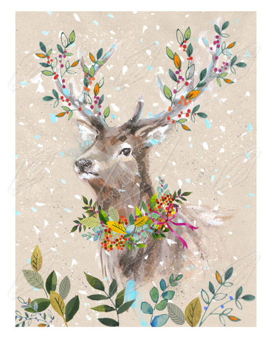 00035716AMA - Ally Marie is represented by Pure Art Licensing Agency - Christmas Greeting Card Design