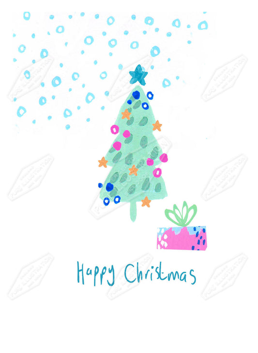 00035736AMA - Ally Marie is represented by Pure Art Licensing Agency - Christmas Greeting Card Design