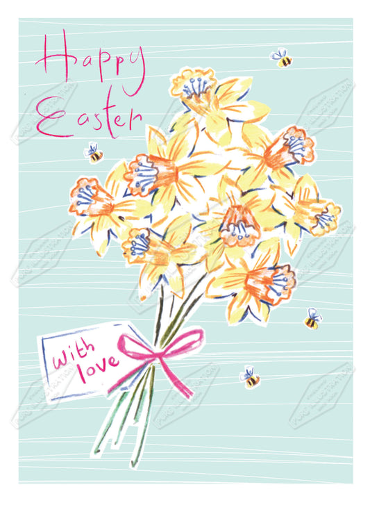 00035748AMA - Ally Marie is represented by Pure Art Licensing Agency - Easter Greeting Card Design