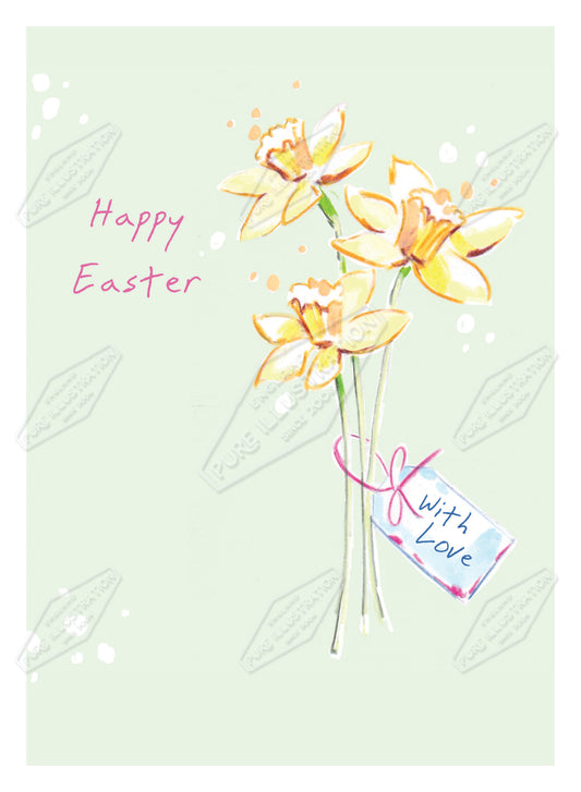 00035750AMA - Ally Marie is represented by Pure Art Licensing Agency - Easter Greeting Card Design