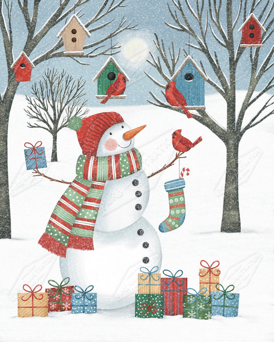 00035820AAI - Anna Aitken is represented by Pure Art Licensing Agency - Christmas Greeting Card Design