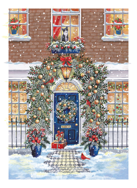 00035889AMA - Ally Marie is represented by Pure Art Licensing Agency - Christmas Greeting Card Design