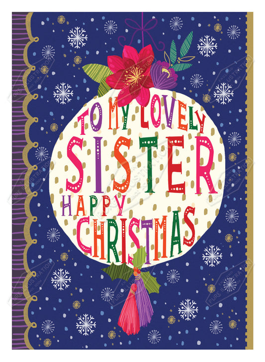 00035925AMA - Ally Marie is represented by Pure Art Licensing Agency - Christmas Greeting Card Design