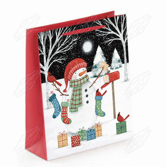 00036047AAI - Anna Aitken is represented by Pure Art Licensing Agency - Christmas Greeting Card Design