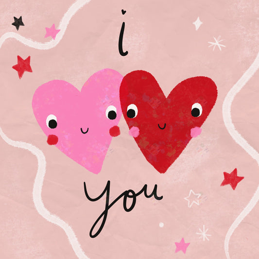 I love you - Greeting Card Design by Jodie Smith Illustrator for Pure Art Licensing Agents