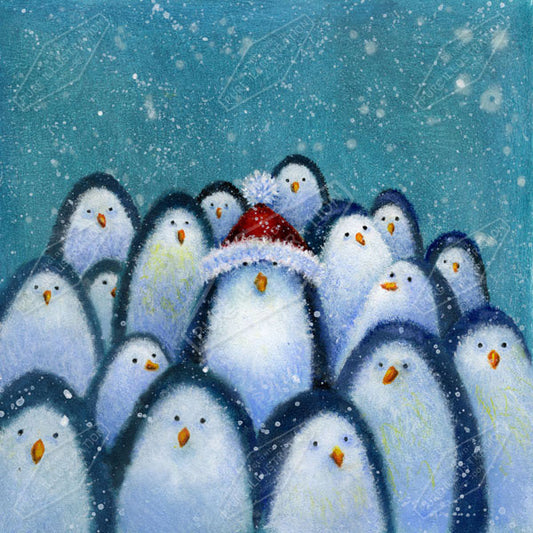 00011117JPA- Jan Pashley is represented by Pure Art Licensing Agency - Christmas Greeting Card Design