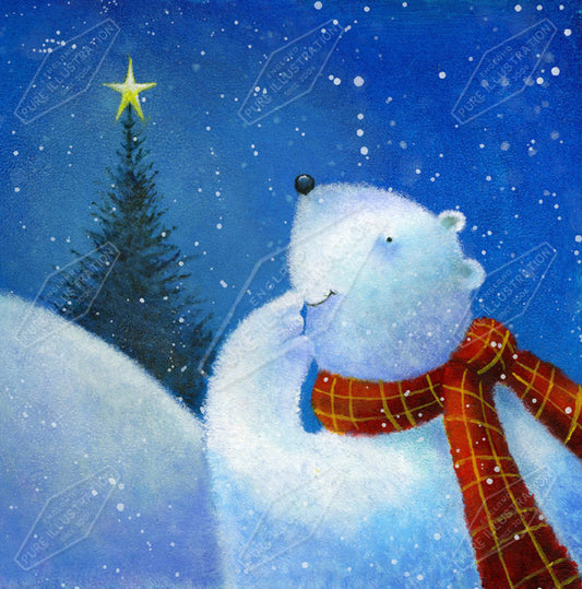 00011128JPA- Jan Pashley is represented by Pure Art Licensing Agency - Christmas Greeting Card Design