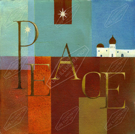 00011131JPA- Jan Pashley is represented by Pure Art Licensing Agency - Christmas Greeting Card Design
