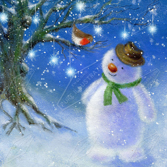 00011889JPA- Jan Pashley is represented by Pure Art Licensing Agency - Christmas Greeting Card Design
