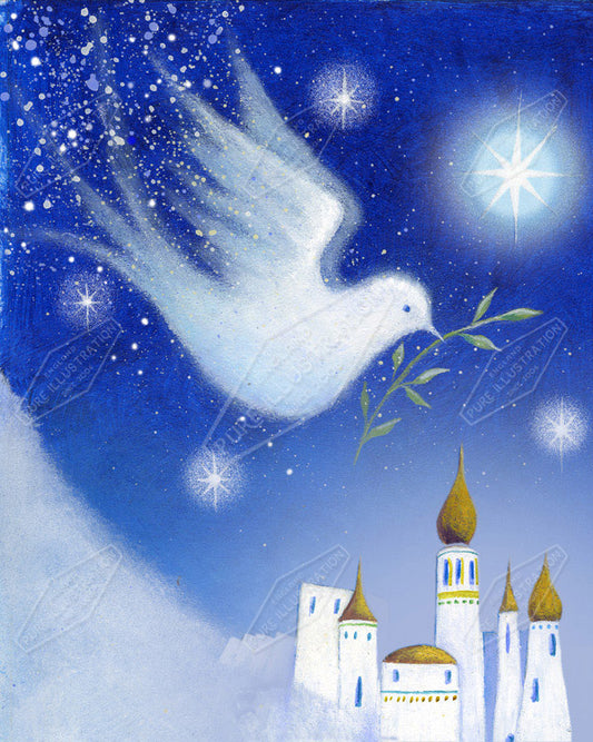 00011891JPA- Jan Pashley is represented by Pure Art Licensing Agency - Christmas Greeting Card Design