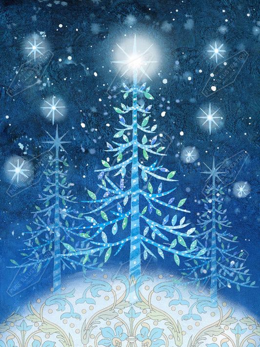 00014611JPA- Jan Pashley is represented by Pure Art Licensing Agency - Christmas Greeting Card Design