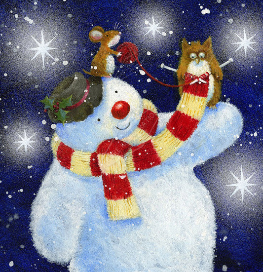 00019452JPA- Jan Pashley is represented by Pure Art Licensing Agency - Christmas Greeting Card Design
