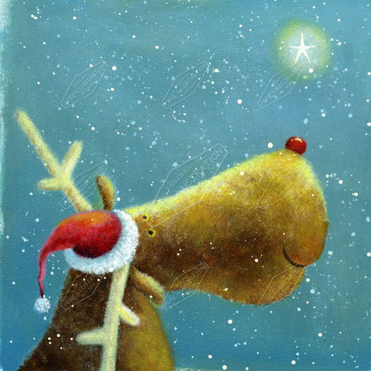 00020107JPA- Jan Pashley is represented by Pure Art Licensing Agency - Christmas Greeting Card Design