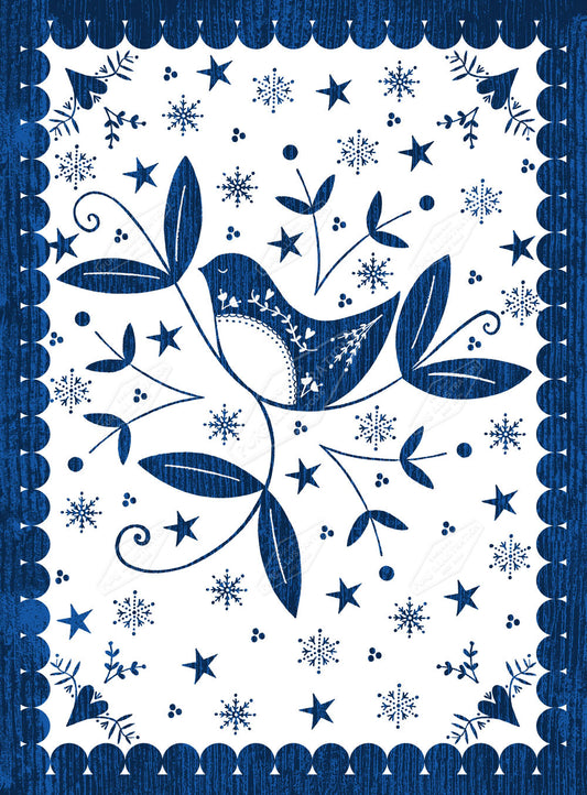 00021620SSN- Sian Summerhayes is represented by Pure Art Licensing Agency - Christmas Greeting Card Design