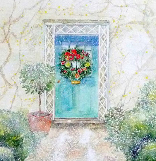 00021910AVI- Alison Vickery is represented by Pure Art Licensing Agency - Christmas Greeting Card Design