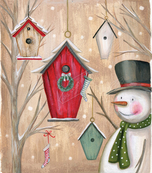 00023025DEV - Deva Evans is represented by Pure Art Licensing Agency - Christmas Greeting Card Design