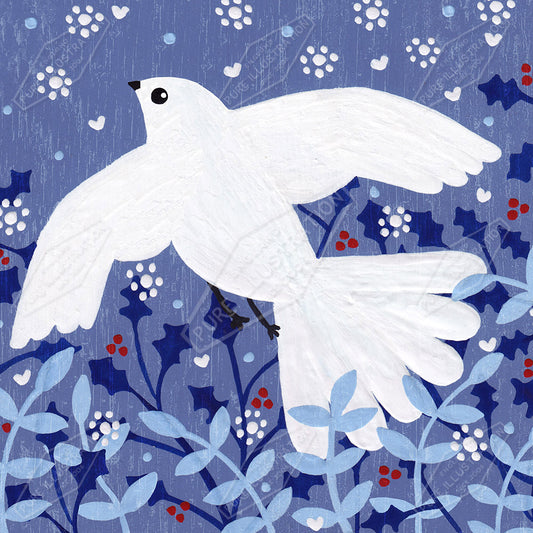 00025139SSN- Sian Summerhayes is represented by Pure Art Licensing Agency - Christmas Greeting Card Design