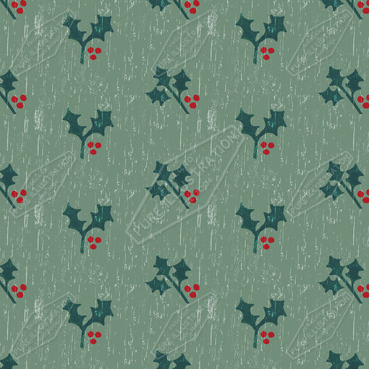 00025549SSNc- Sian Summerhayes is represented by Pure Art Licensing Agency - Christmas Pattern Design