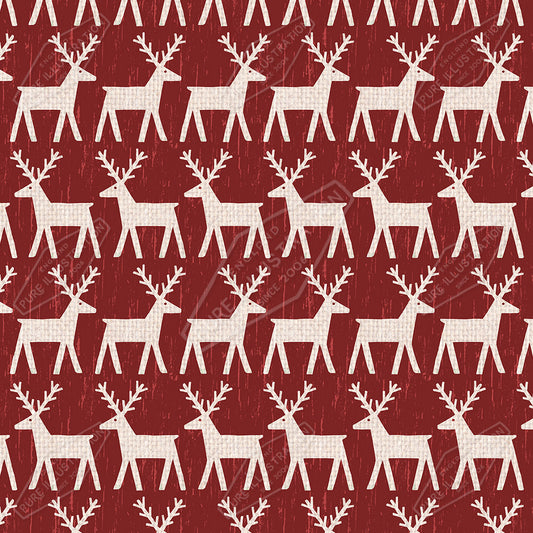 00025552SSNb- Sian Summerhayes is represented by Pure Art Licensing Agency - Christmas Pattern Design