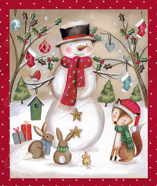 00025931DEV - Deva Evans is represented by Pure Art Licensing Agency - Christmas Greeting Card Design