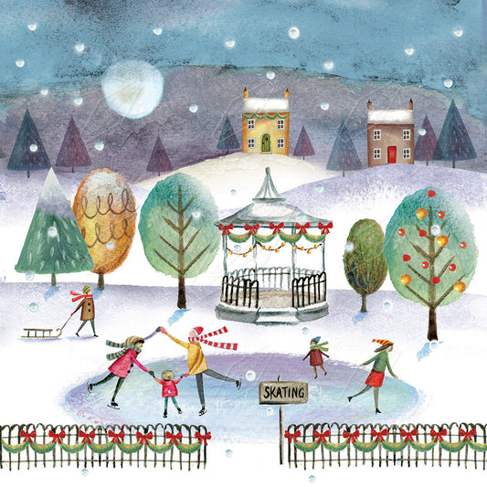 00026262DEV - Deva Evans is represented by Pure Art Licensing Agency - Christmas Greeting Card Design