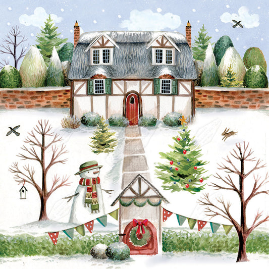 00026364DEV - Deva Evans is represented by Pure Art Licensing Agency - Christmas Greeting Card Design