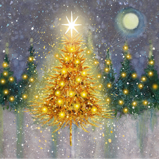 00027146JPA- Jan Pashley is represented by Pure Art Licensing Agency - Christmas Greeting Card Design