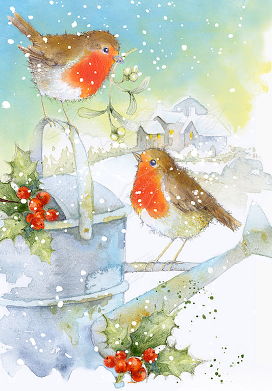 00027154JPA- Jan Pashley is represented by Pure Art Licensing Agency - Christmas Greeting Card Design