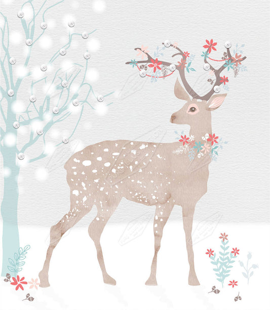 00027261JPH - Jessica Philpott is represented by Pure Art Licensing Agency - Christmas Greeting Card Design