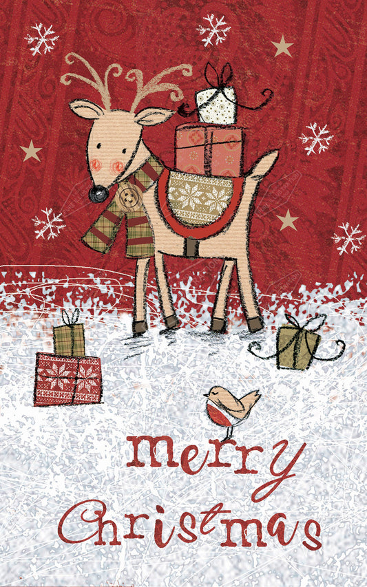 00028462DEV - Deva Evans is represented by Pure Art Licensing Agency - Christmas Greeting Card Design