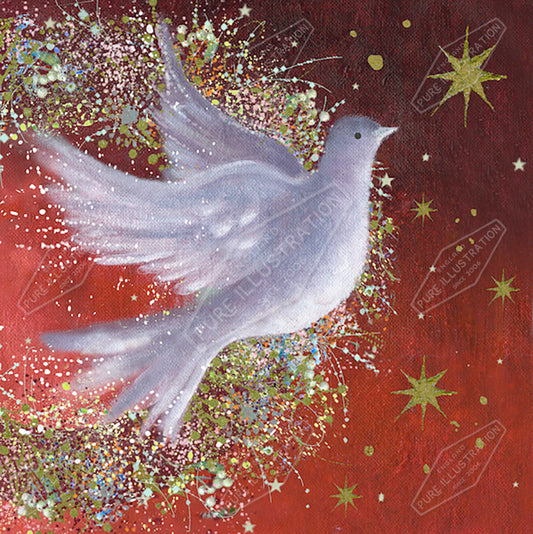 00029184JPA- Jan Pashley is represented by Pure Art Licensing Agency - Christmas Greeting Card Design