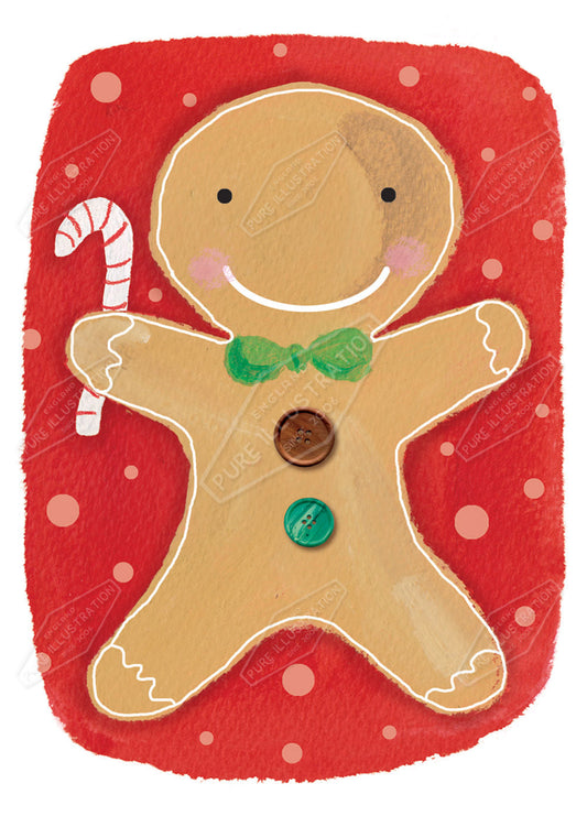 00029568CRE - Gingerbread Man by Cory Reid - Pure Art Licensing Agency