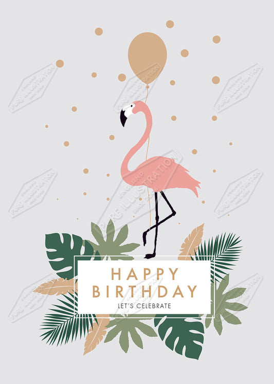 00029747DEV - Deva Evans is represented by Pure Art Licensing Agency - Birthday Greeting Card Design