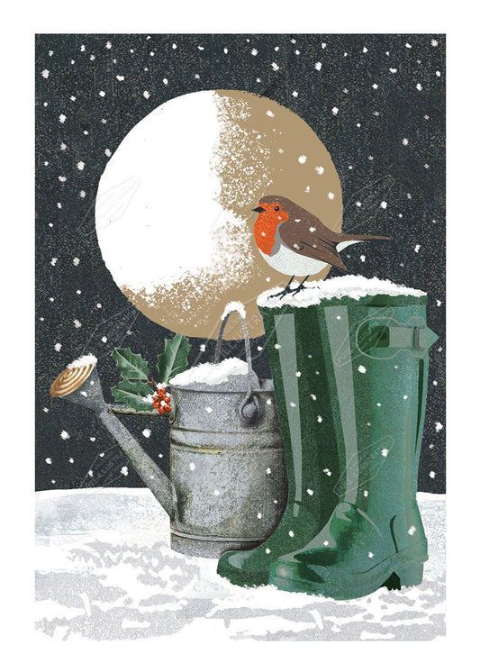 00030159DEV - Deva Evans is represented by Pure Art Licensing Agency - Christmas Greeting Card Design