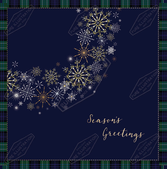 00032038KSP- Kerry Spurling is represented by Pure Art Licensing Agency - Christmas Greeting Card Design