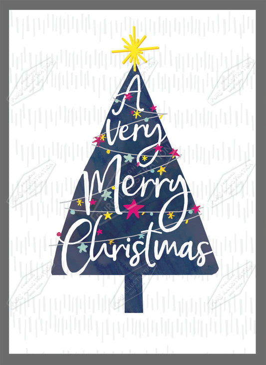00032053SLA- Sarah Lake is represented by Pure Art Licensing Agency - Christmas Greeting Card Design