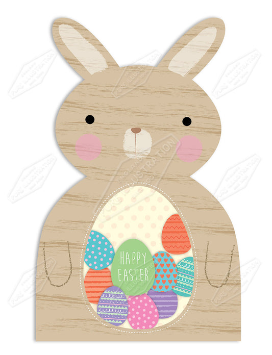 00032083AMC - Amanda McDonough is represented by Pure Art Licensing Agency - Easter Greeting Card Design
