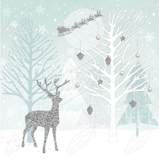 00032135AMC - Amanda McDonough is represented by Pure Art Licensing Agency - Christmas Greeting Card Design