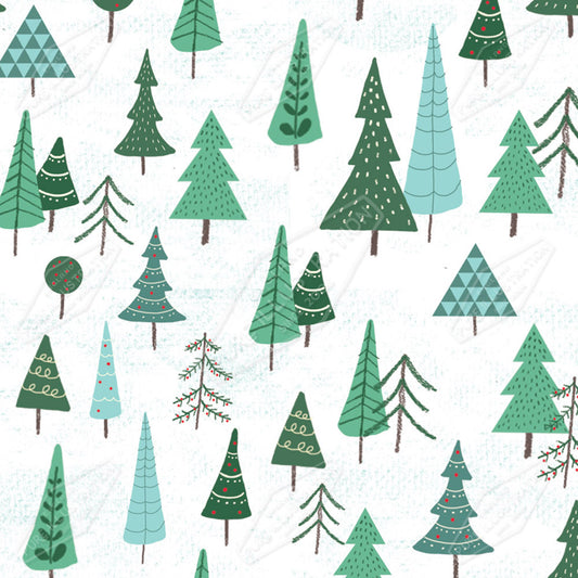 Christmas Trees Pattern by Cory Reid for Pure Art Licensing Agency & Surface Design Studio