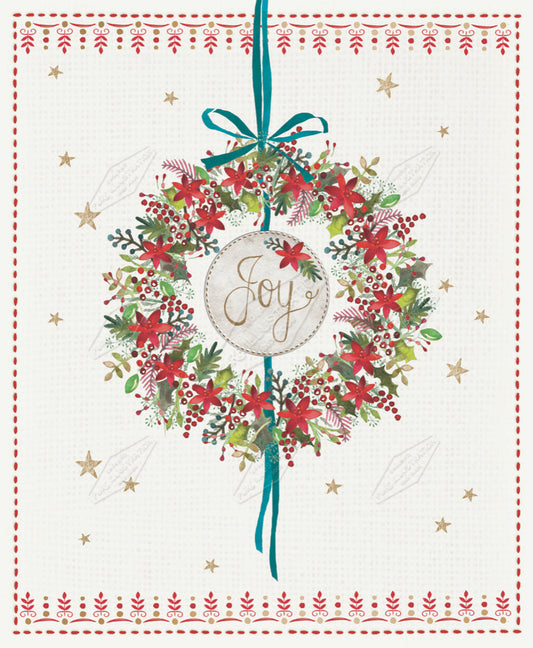 00032245KSP- Kerry Spurling is represented by Pure Art Licensing Agency - Christmas Greeting Card Design