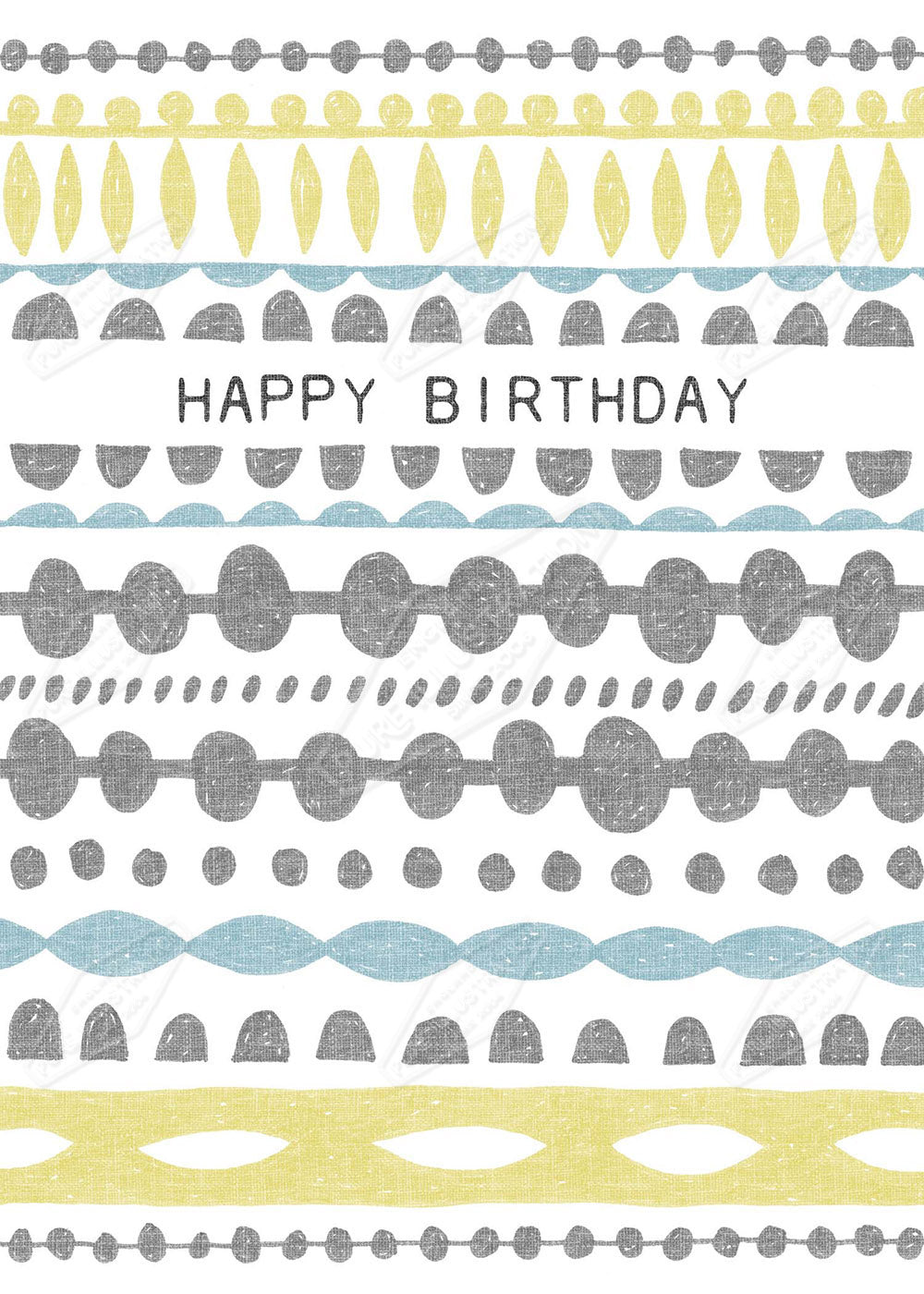 Pattern Abstract Birthday Design by Pure Art Licensing Agency & Surface Design Studio