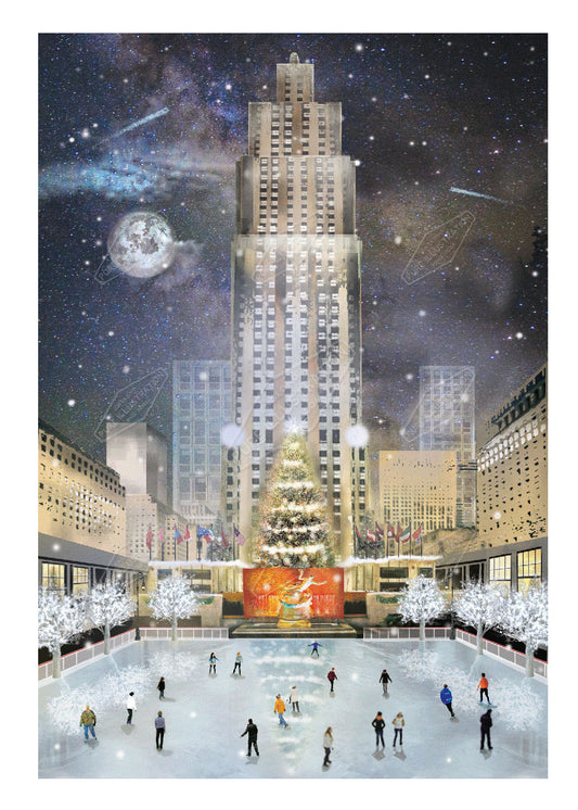 00032648DEV - Deva Evans is represented by Pure Art Licensing Agency - Christmas Greeting Card Design
