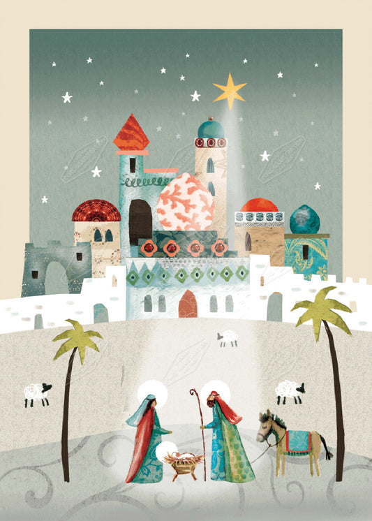 00032807DEV - Deva Evans is represented by Pure Art Licensing Agency - Christmas Greeting Card Design