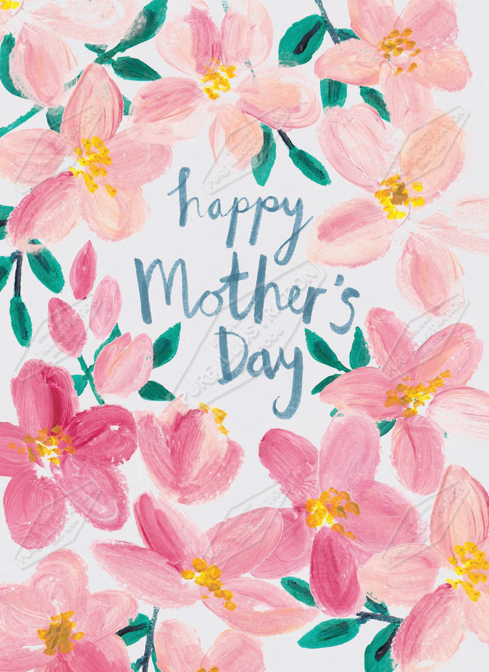 00033903SLA- Sarah Lake is represented by Pure Art Licensing Agency - Mother's Day Greeting Card Design