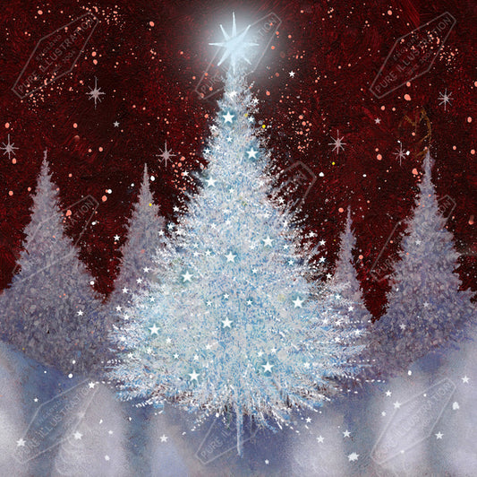 00034012JPA- Jan Pashley is represented by Pure Art Licensing Agency - Christmas Greeting Card Design